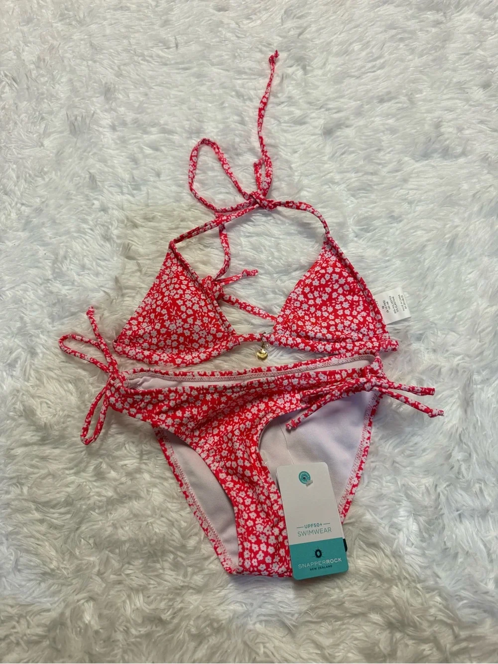 Snapper Rock DITSY BLOOM TEEN TRIANGLE BIKINI